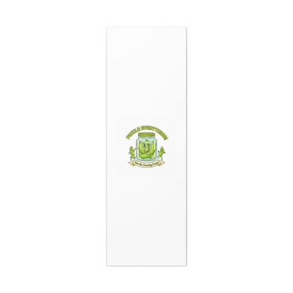 Pickle Everything! Matte Canvas | Brine Design, Pickle Lover Art