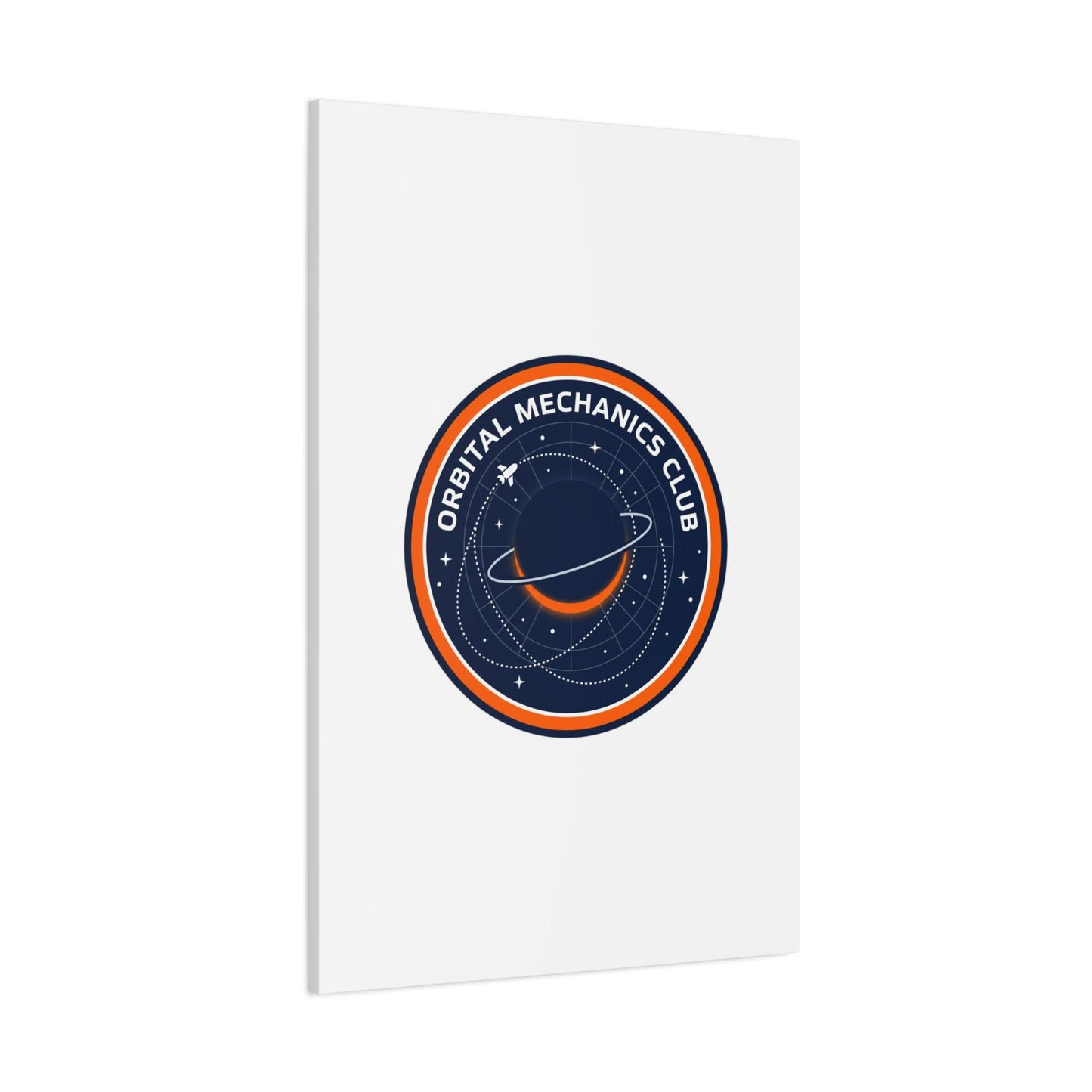 Orbital Mechanics Club Canvas | mission patch, space science