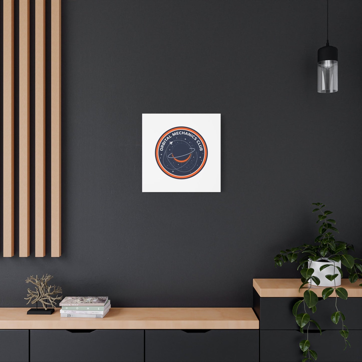 Orbital Mechanics Club Canvas | mission patch, space science