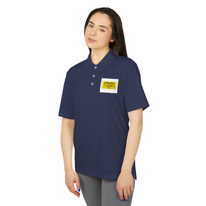 Kindness Is a Universal Language Golf Polo — Motivational Golf Shirt
