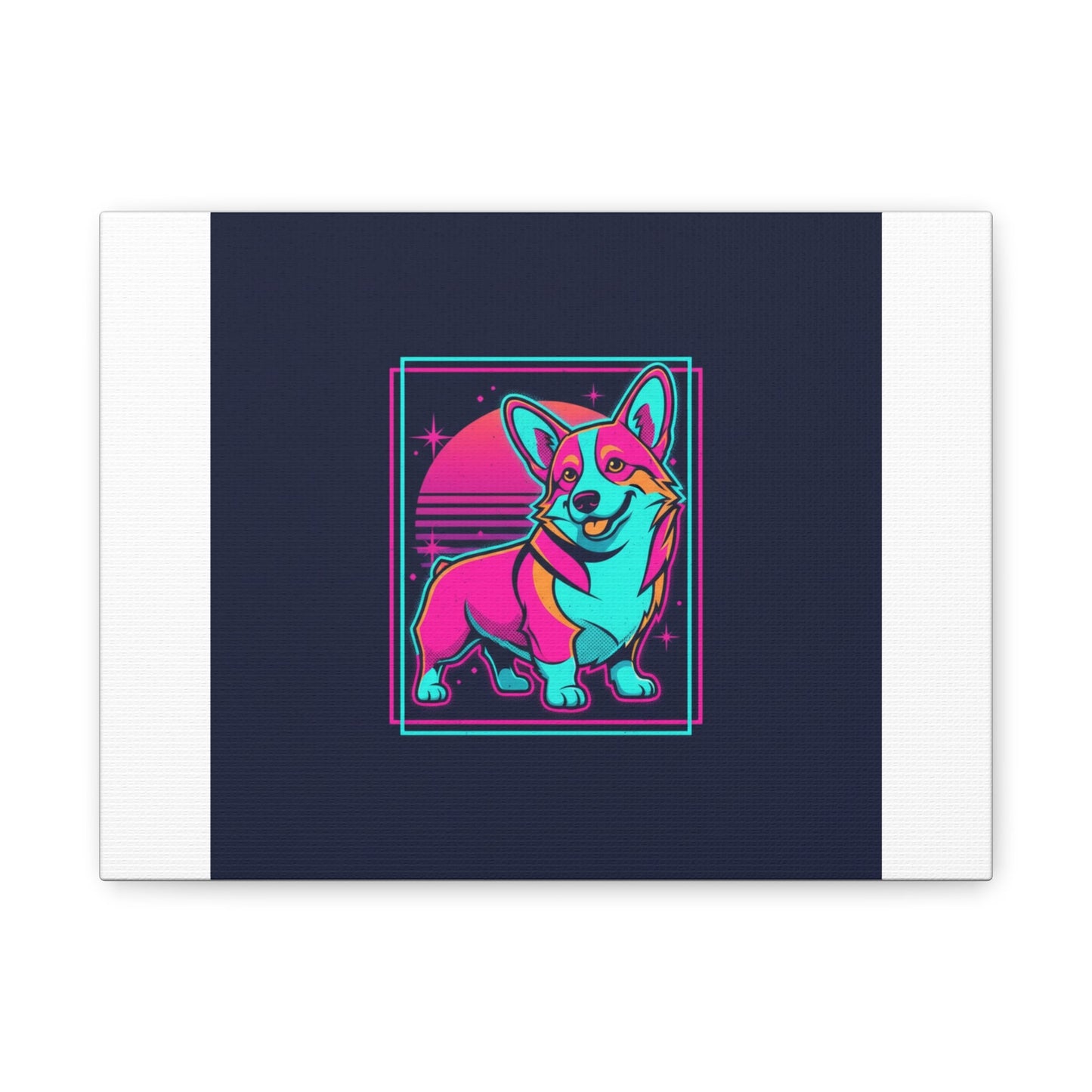 Platonic Love Corgi Canvas | Friendship Valentine, Galentine’s Wall Art