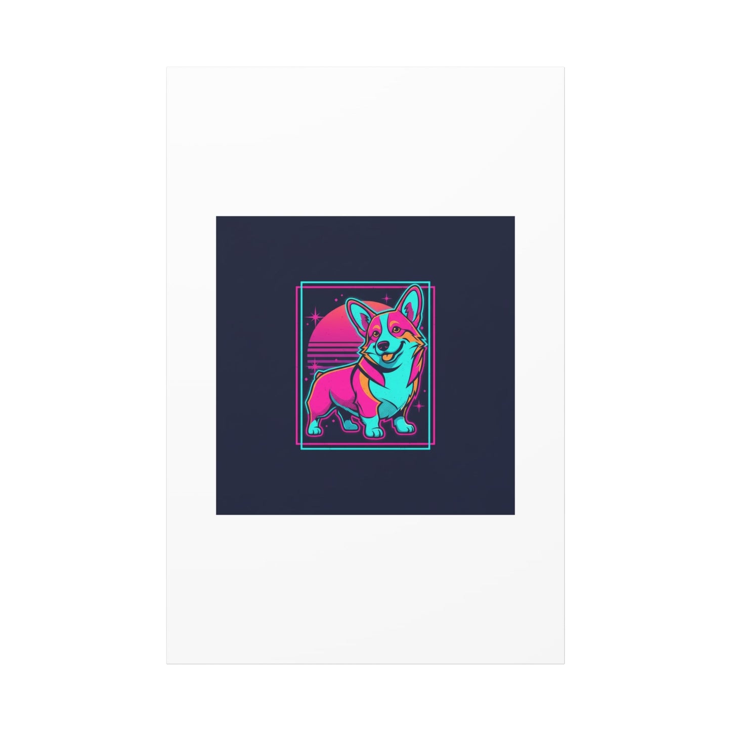 Platonic Love Corgi Canvas | Friendship Valentine, Galentine’s Wall Art