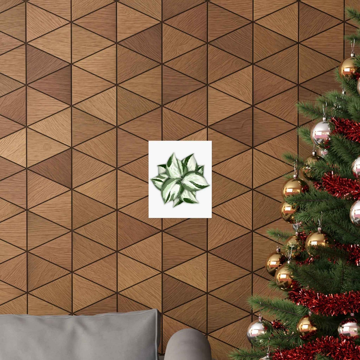 Manjula Pothos Botanical Print – Unframed Wall Art