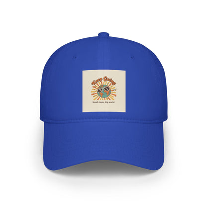 Keep Going: Small Steps, Big World Motivational Cap
