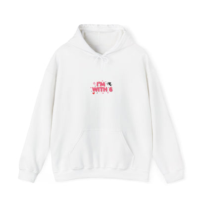 Valentine's 'I with 6 for 7' Meme Hoodie — Viral Helots Valentine's Sweatshirt