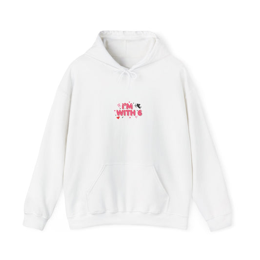 Valentine's 'I with 6 for 7' Meme Hoodie — Viral Helots Valentine's Sweatshirt