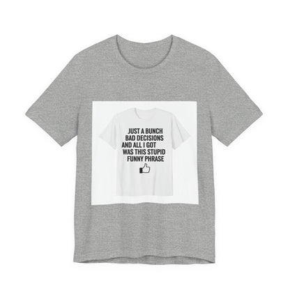 self-deprecating quote Tee | funny introvert shirt, anxiety humor