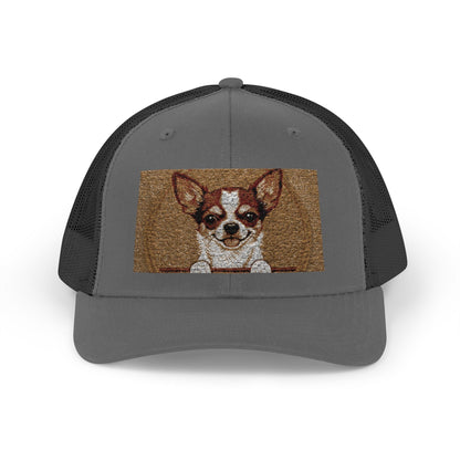 Meme Dog Trucker Hat — Funny Snapback Cap