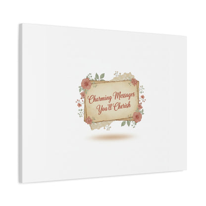 Love Letter Collage Canvas, Vintage Letter Art, Wax Seal Romance Print