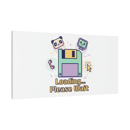 Loading Please Wait Canvas | Old Internet Aesthetic, 90s Web Nostalgia