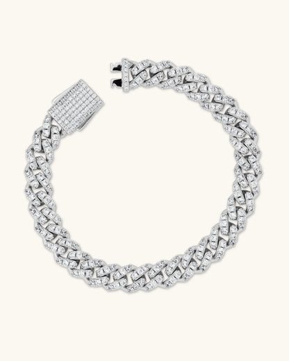 8mm Wiggy Cuban Bracelet