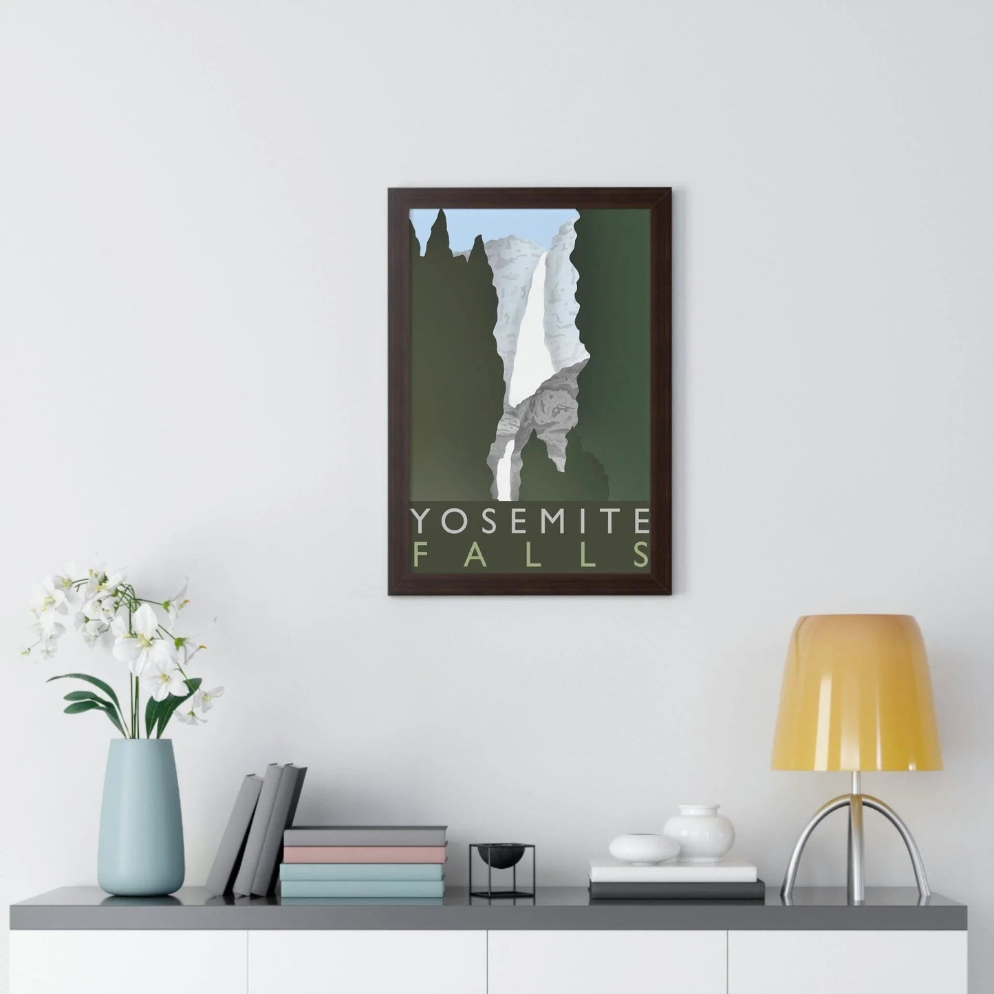 Yosemite Falls Framed Print – Wall Art