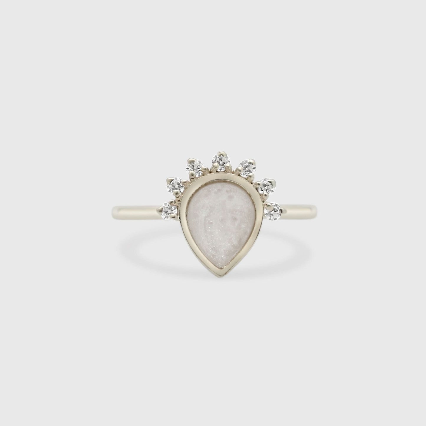 Teardrop Gem Ring