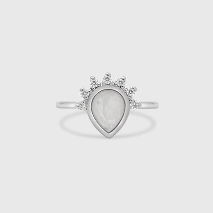 Teardrop Gem Ring