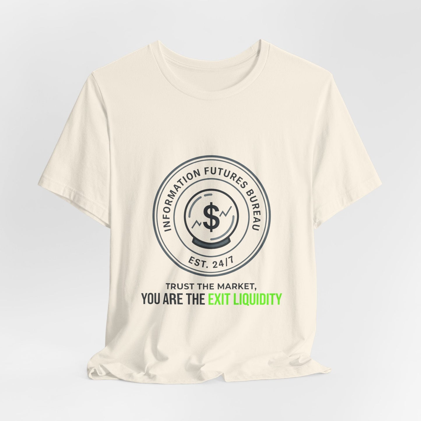Exit Liquidity Tee | insider trading satire, prediction markets, finance humor