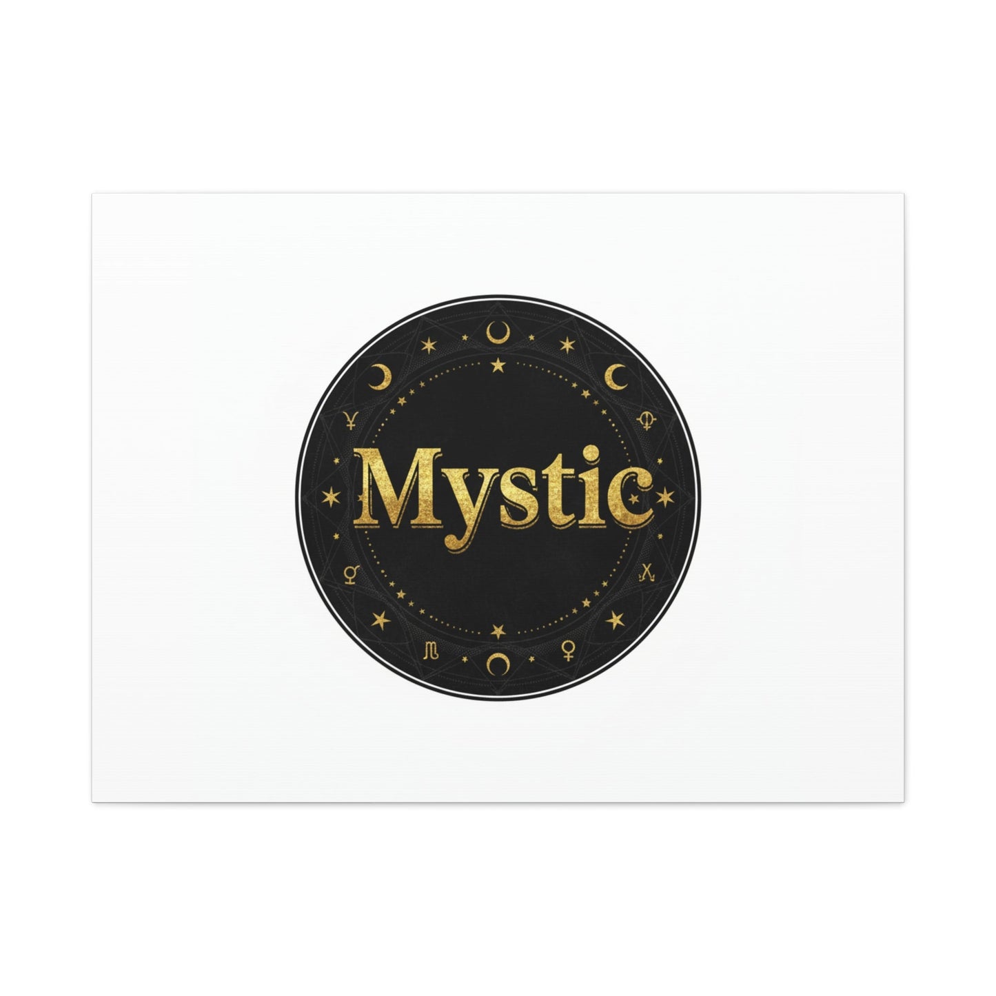 Mystic Circle tarot poster | occult type, esoteric print