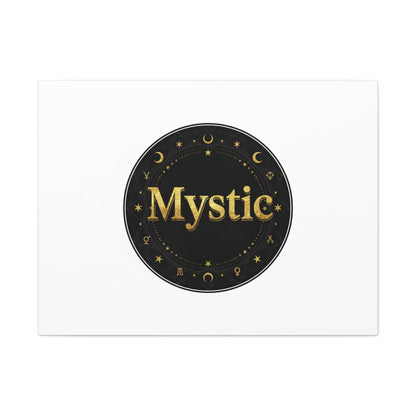 Mystic Circle tarot poster | occult type, esoteric print