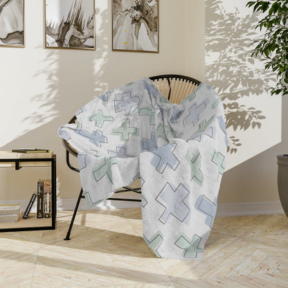Rooted in Faith Minky Blanket