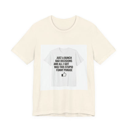 self-deprecating quote Tee | funny introvert shirt, anxiety humor