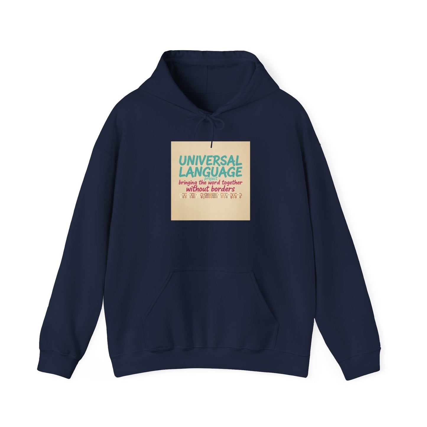 Universal Language Hoodie | empowerment slogan, feminist apparel