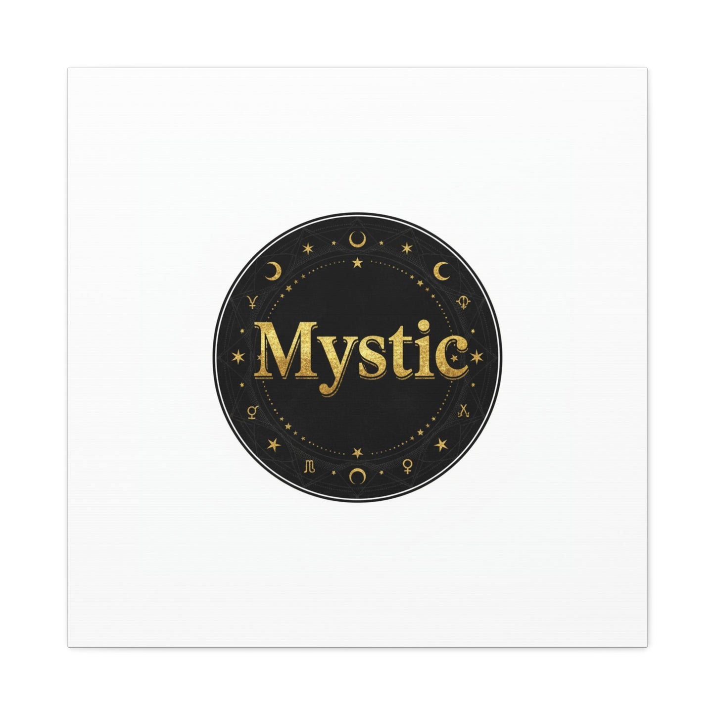 Mystic Circle tarot poster | occult type, esoteric print
