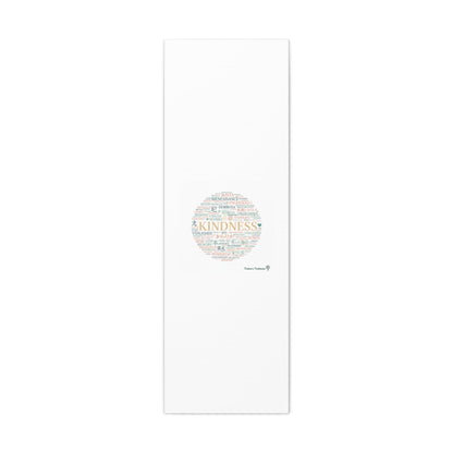 Kindness Word Cloud Canvas | Fresh Start Minimalist Wall Art