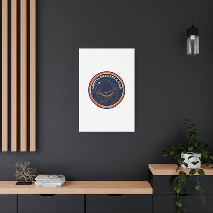 Orbital Mechanics Club Canvas | mission patch, space science
