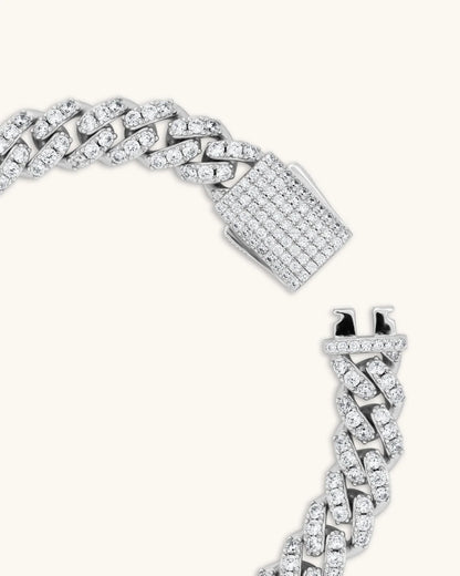 8mm Wiggy Cuban Bracelet