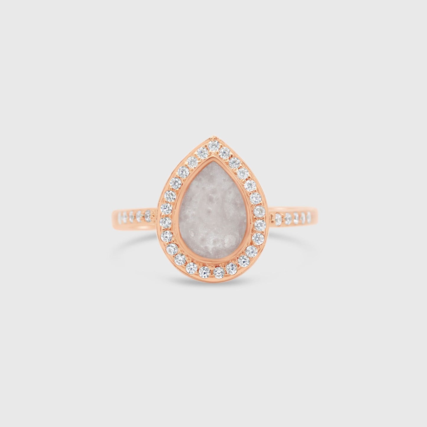Teardrop Gemstone Ring