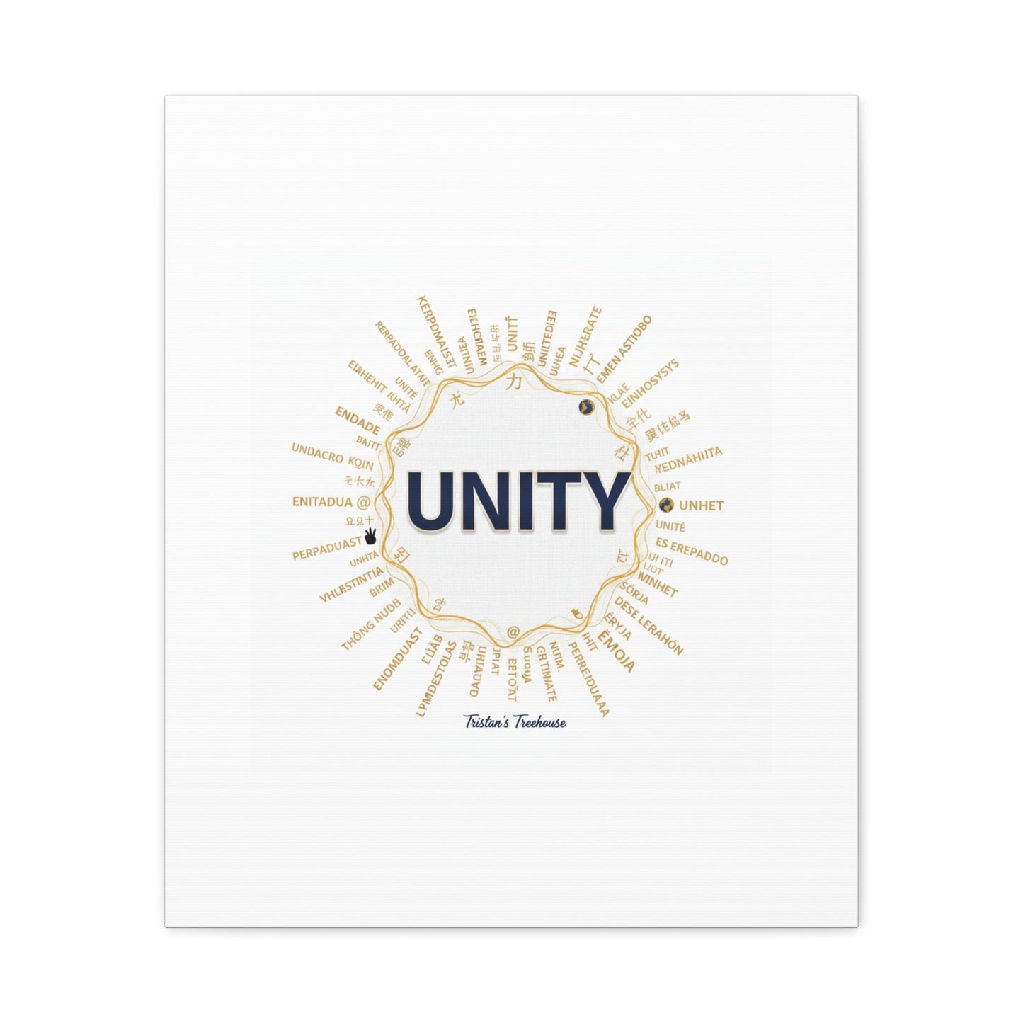 UNITY Canvas, Matte Stretched 1.25" | Dry January sober curious decor