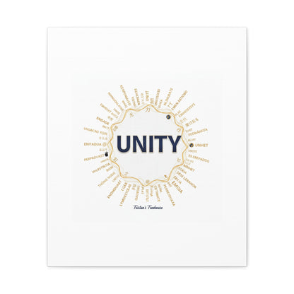 UNITY Canvas, Matte Stretched 1.25" | Dry January sober curious decor