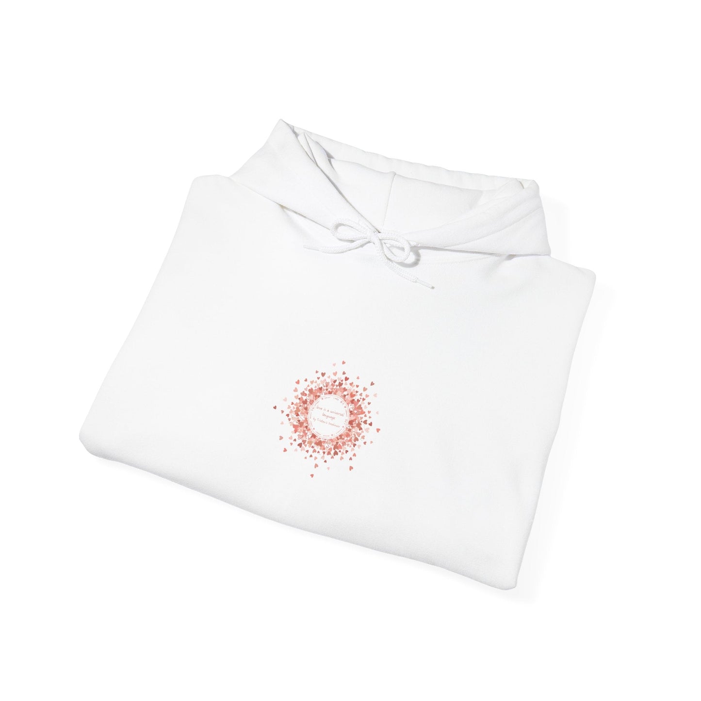 Tiny Heart Confetti Wreath Hoodie | tiny heart design, valentine doodle