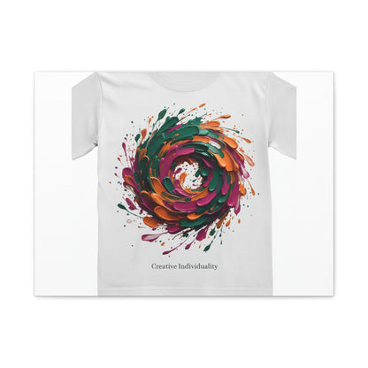 Painterly Abstract Floral Swirl Canvas | Matte Stretched Canvas