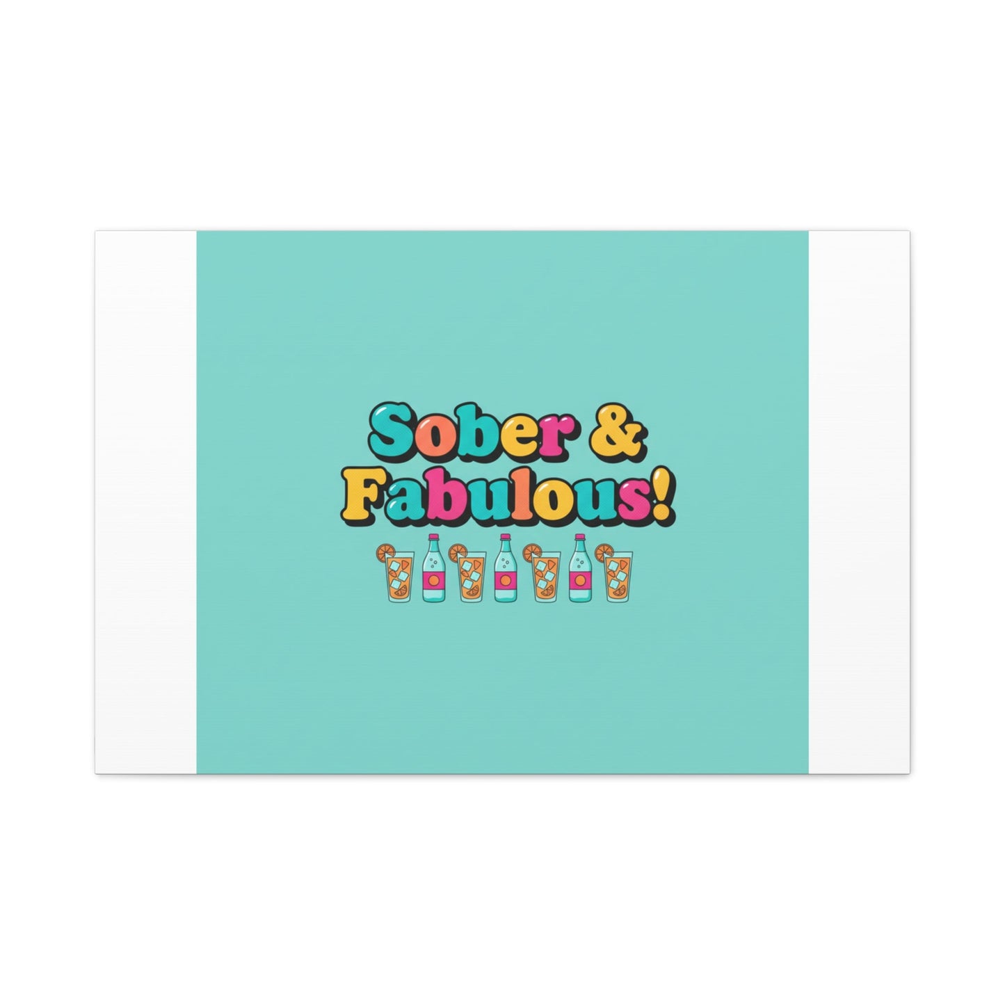 Sober & Fabulous! Canvas | Dry January, Mocktail Trend