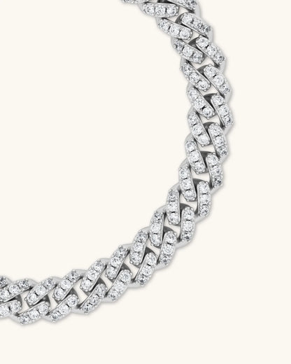 8mm Wiggy Cuban Bracelet