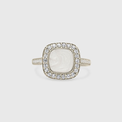 Cushion Halo Ring