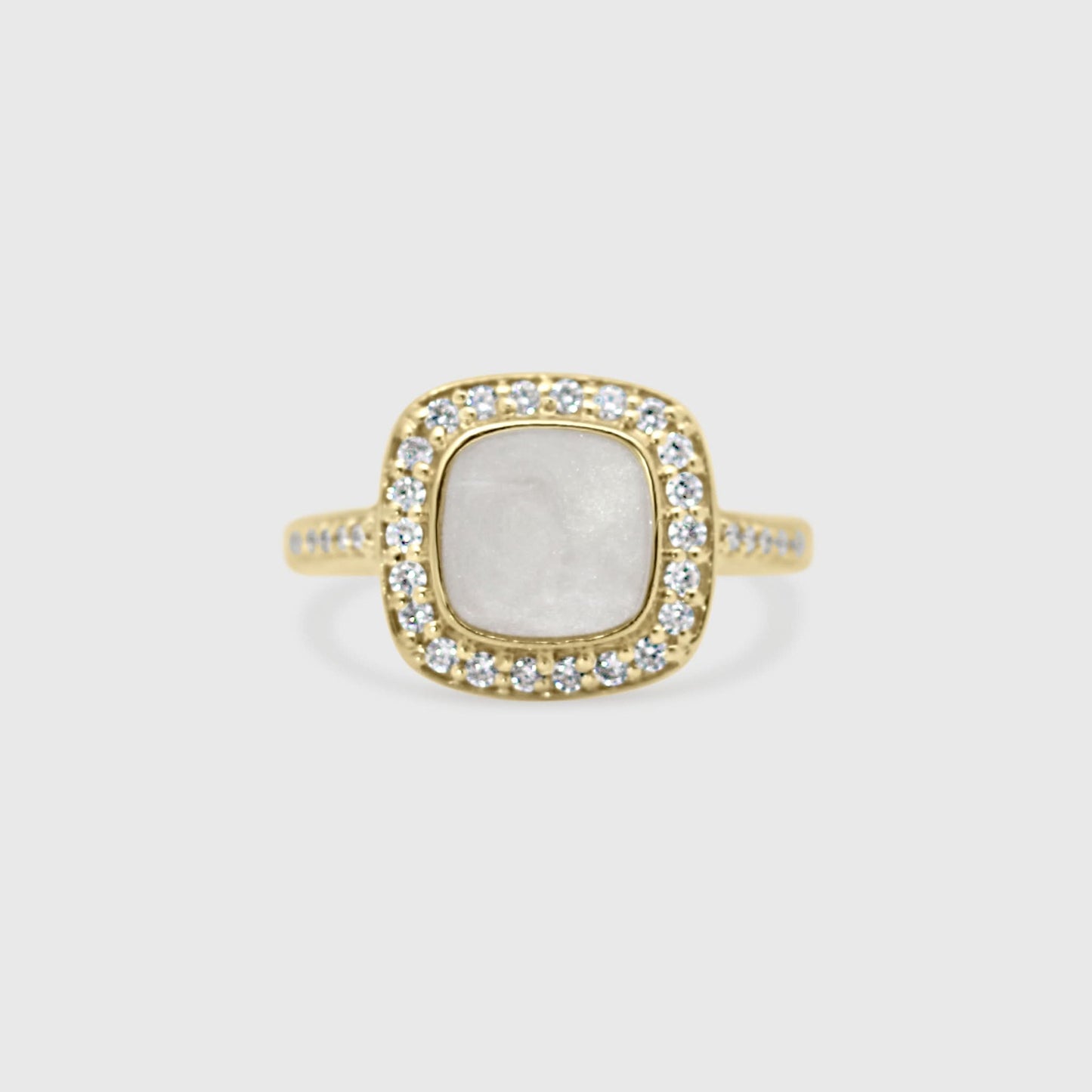 Cushion Halo Ring