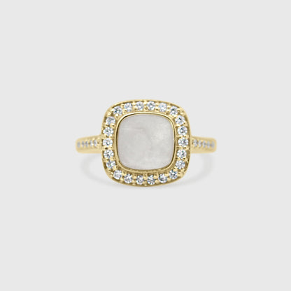 Cushion Halo Ring