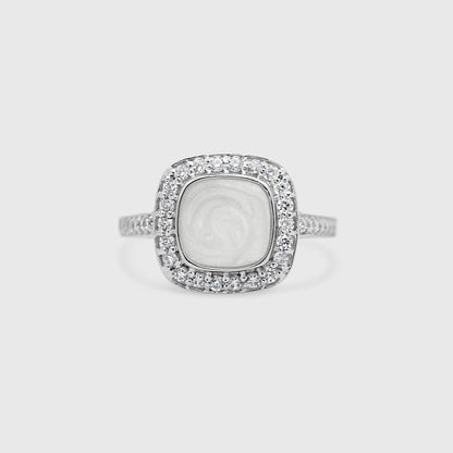 Cushion Halo Ring