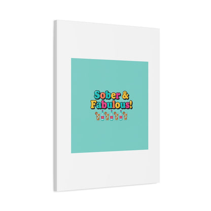 Sober & Fabulous! Canvas | Dry January, Mocktail Trend