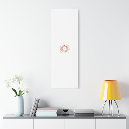 Tiny Heart Confetti Canvas | Matte Stretched Wall Art