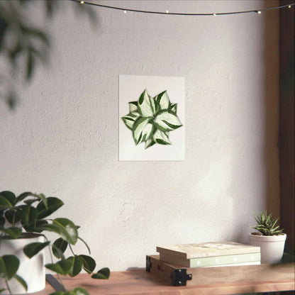 Manjula Pothos Botanical Print – Unframed Wall Art