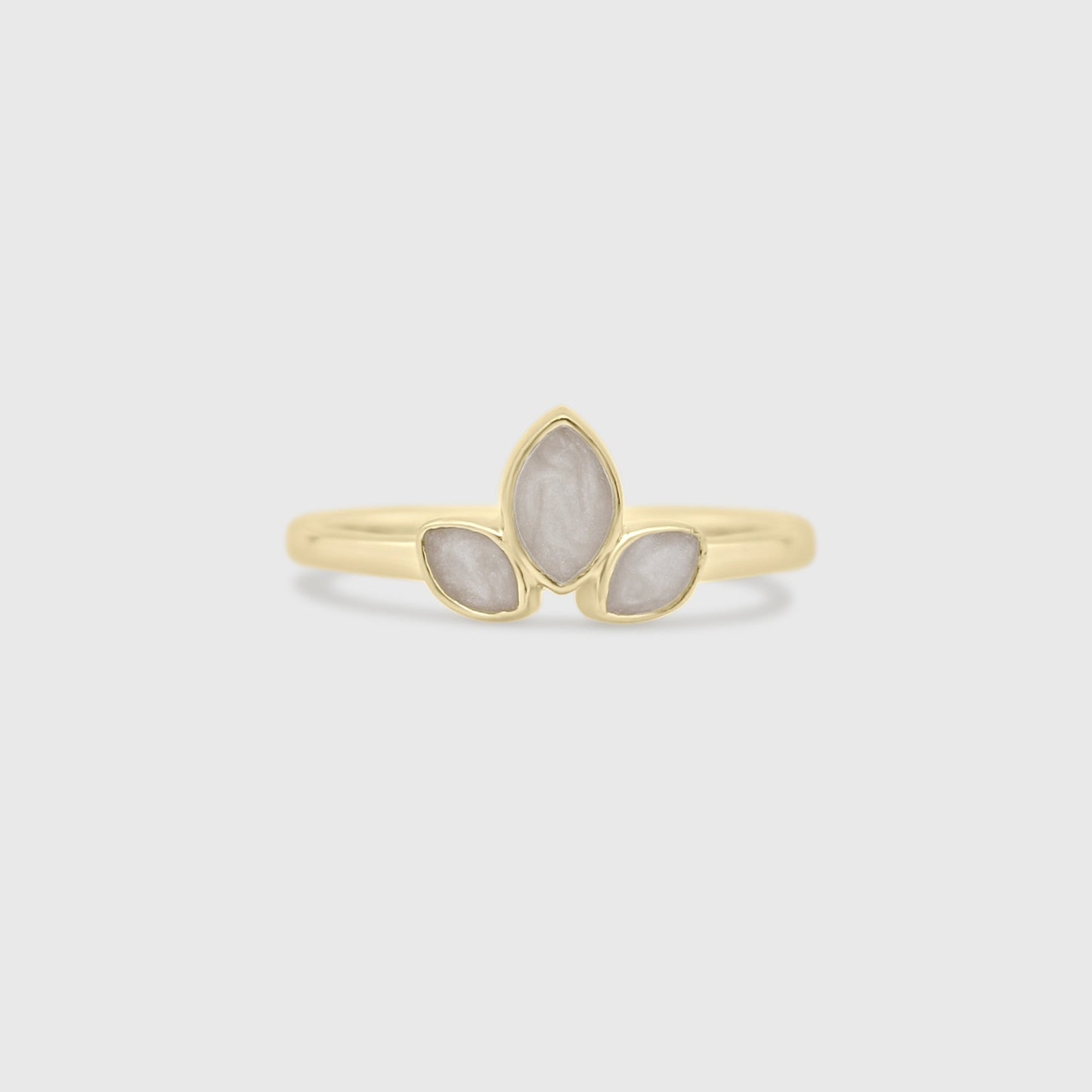 Tri Marquise Ring
