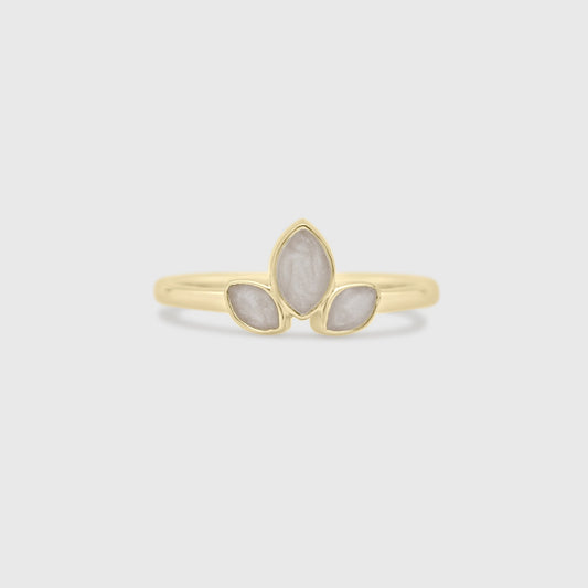 Tri Marquise Ring