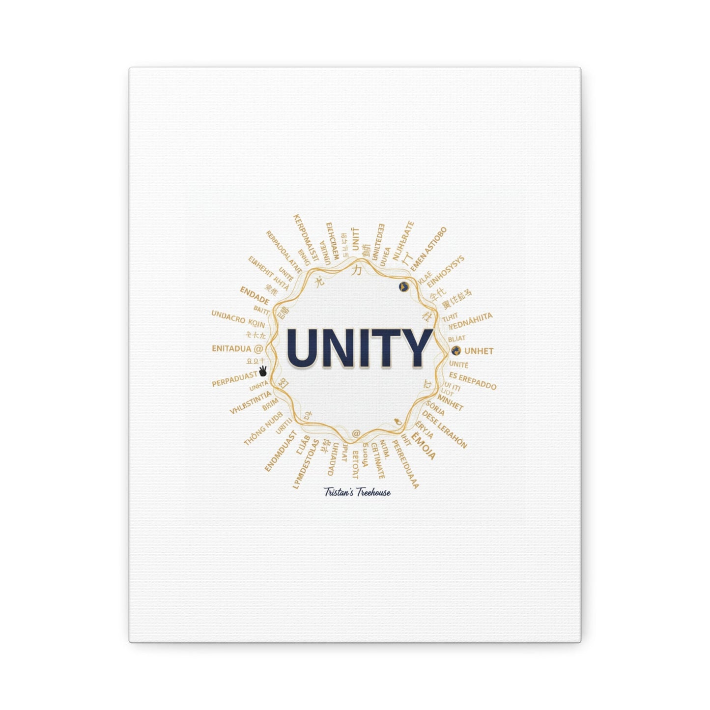 UNITY Canvas, Matte Stretched 1.25" | Dry January sober curious decor