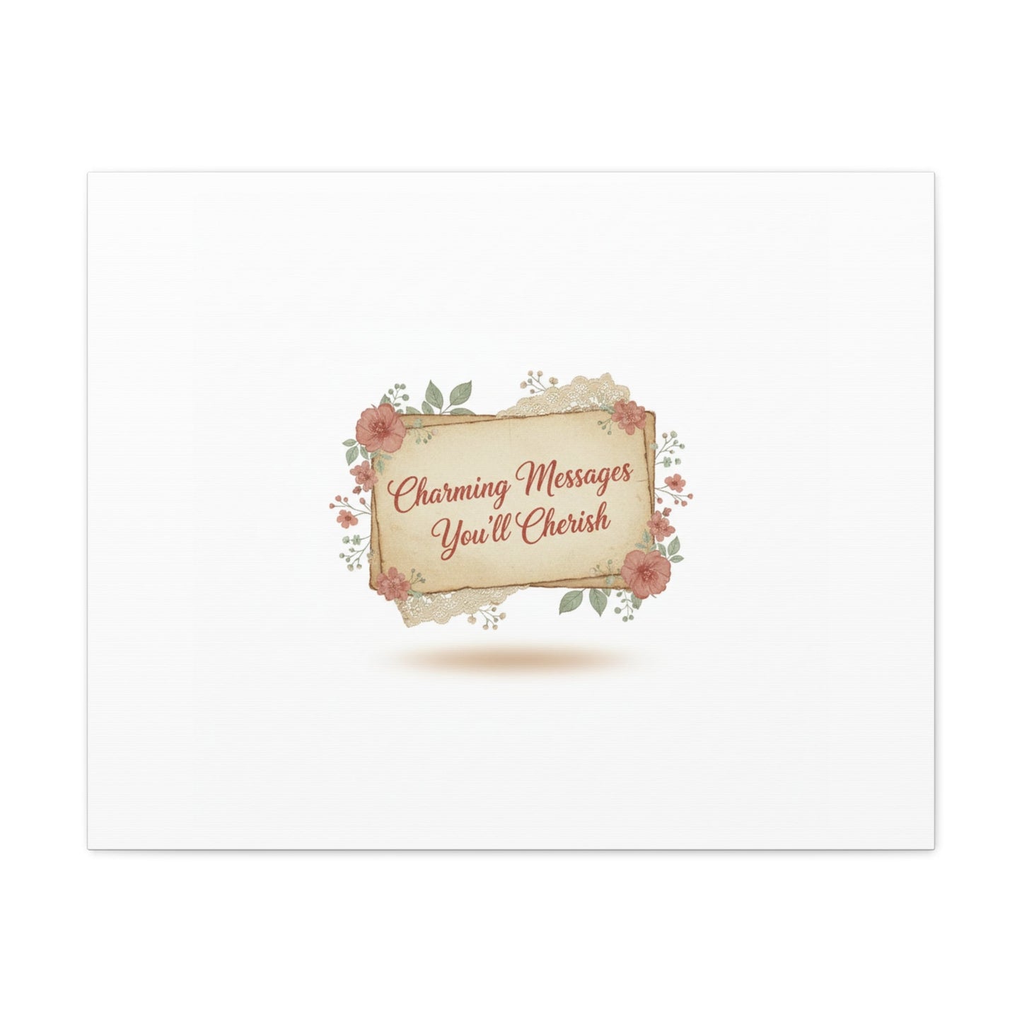 Love Letter Collage Canvas, Vintage Letter Art, Wax Seal Romance Print