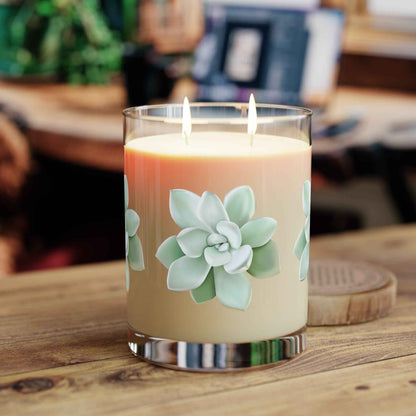 Pachyveria Haagei Succulent Soy Candle 11 oz – Three Scent Options
