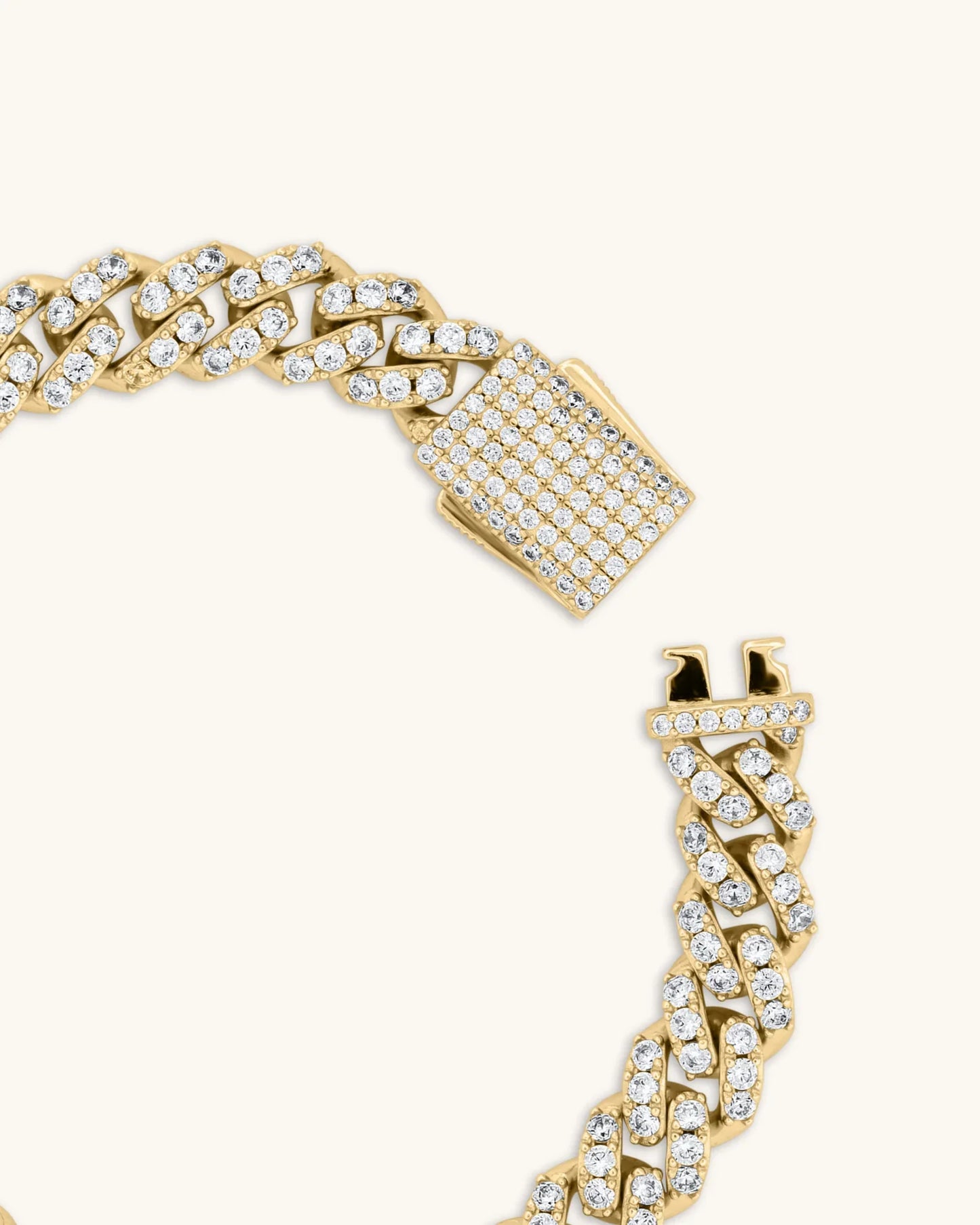 8mm Wiggy Cuban Bracelet