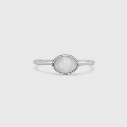 Horizontal Oval Ring