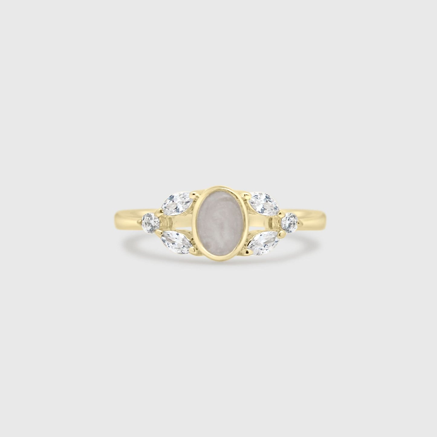 Oval Marquise Gem Ring